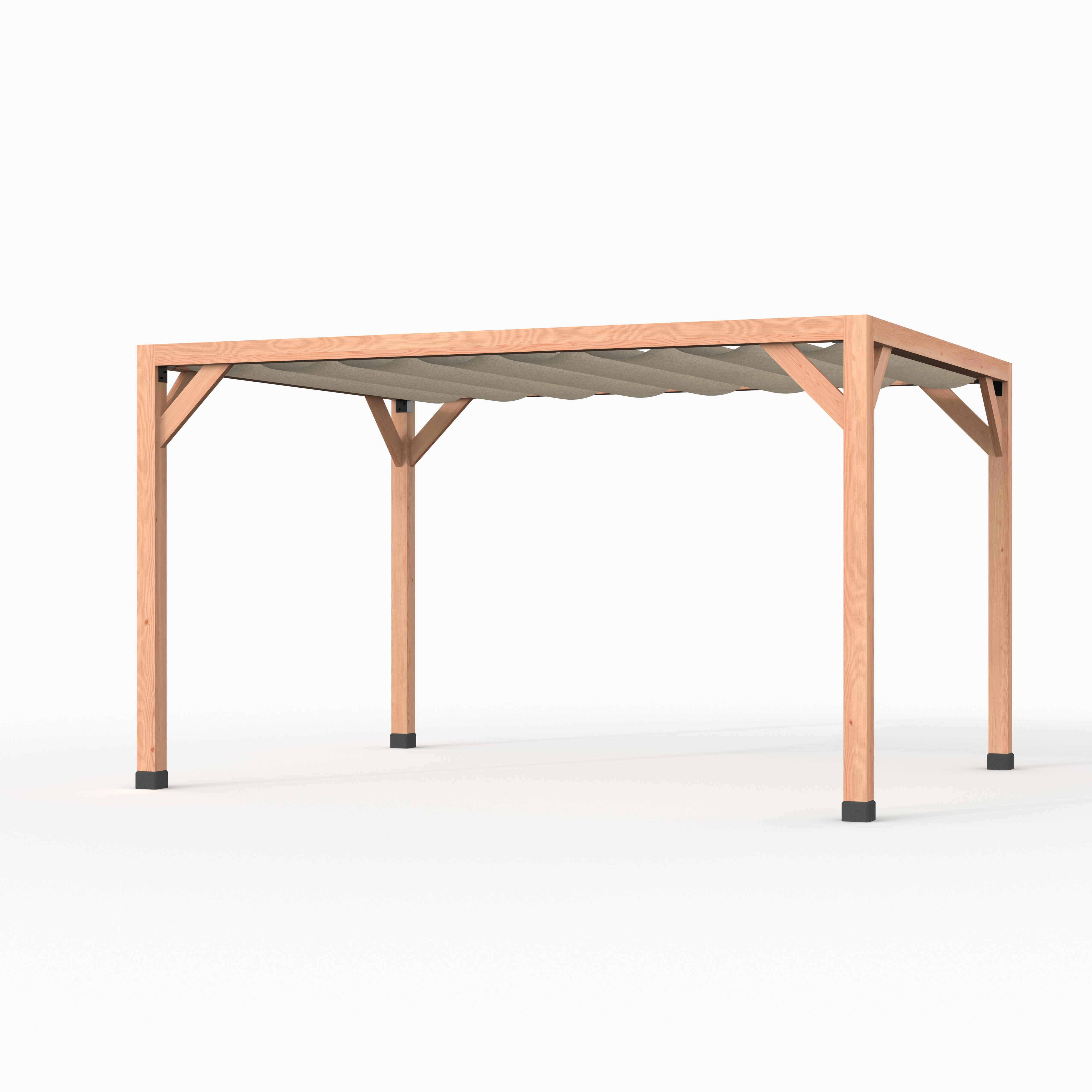 Douglas Pergola Westwood Vester Basic Gebroken Wit 424 x 324 cm - Afbeelding 1
